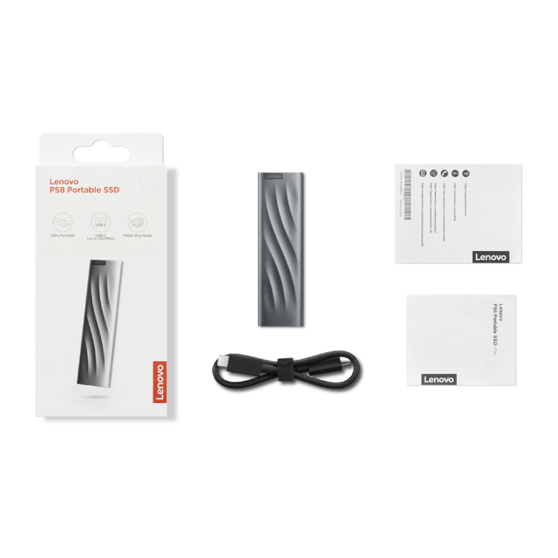 قیمت و خرید حافظه SSD اکسترنال لنوو مدل PS8 ظرفیت 512 گیگابایت